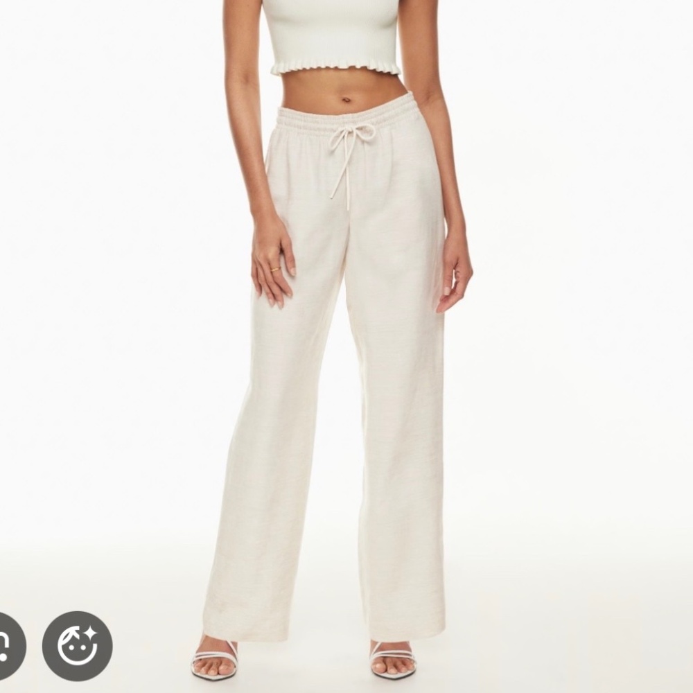 EUC ARITZIA x WILFRED- Linen Thesis Pants, XS